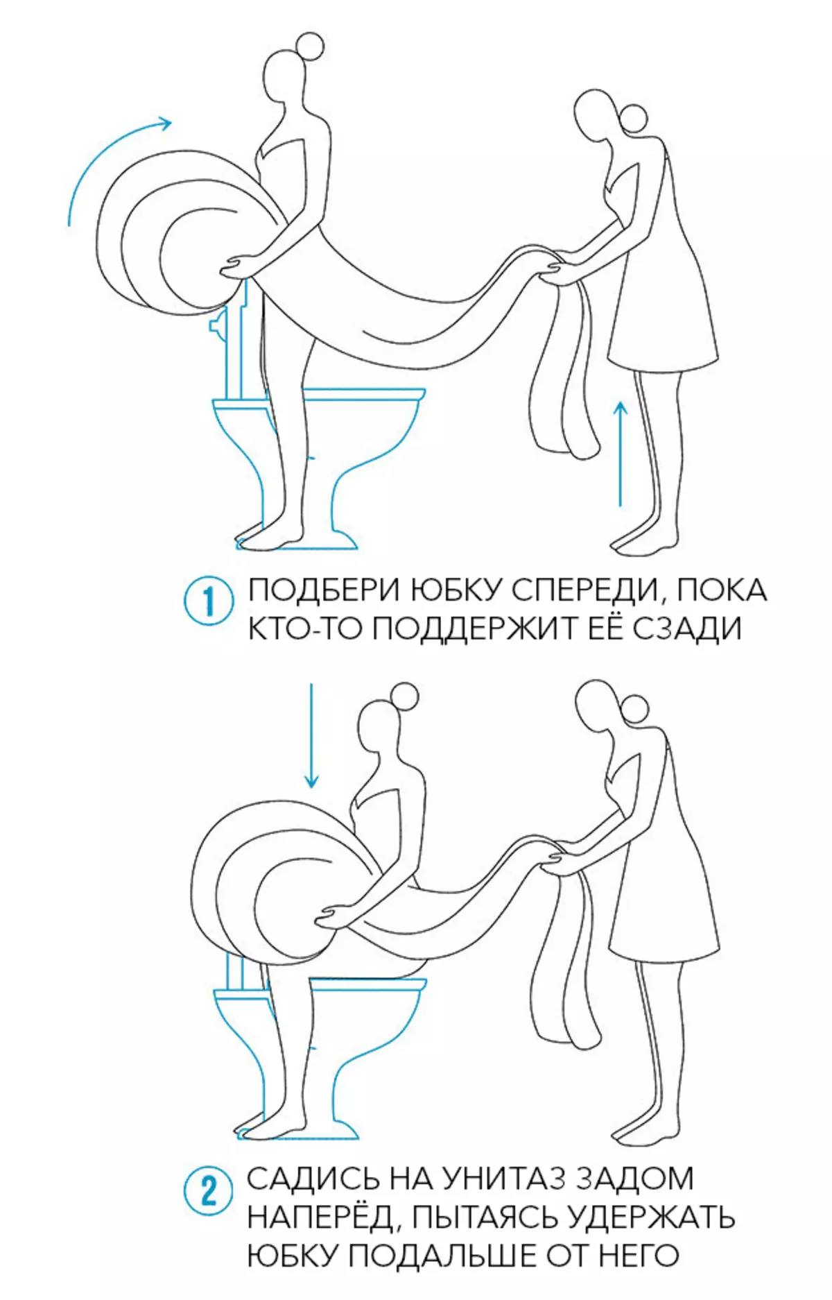 4 cách để đi tiểu trong một chiếc váy cưới: Câu chuyện về cô gái đã thử mọi thứ 22376_4