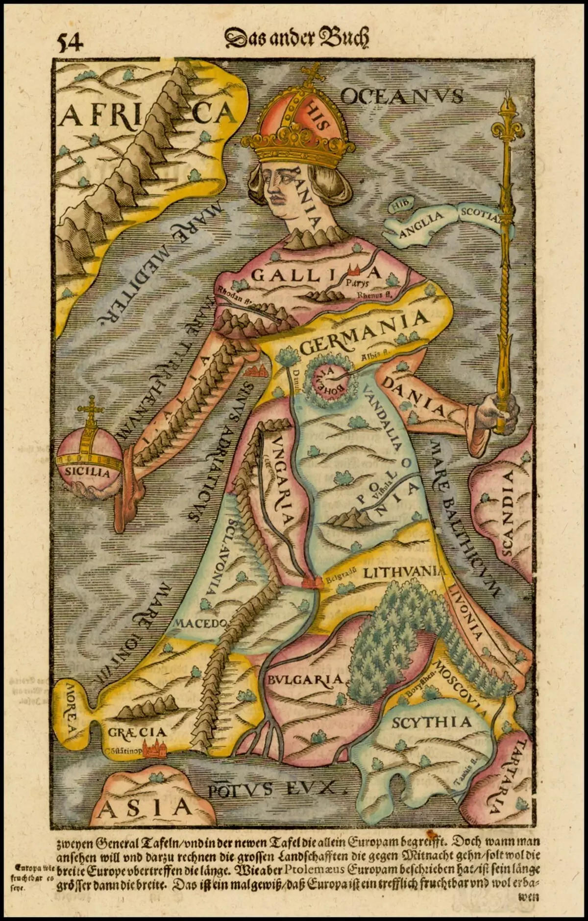 Jörð, Rússland og Moskvu á Vintage kortum