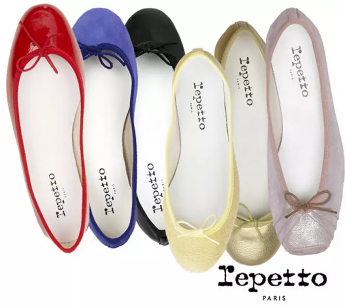 Repetto מצרפת הפך מפורסם לכל העולם עם נעליים נוחות על הבלעדית שטוחה.