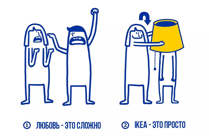 У любові все складно - в IKEA все просто!