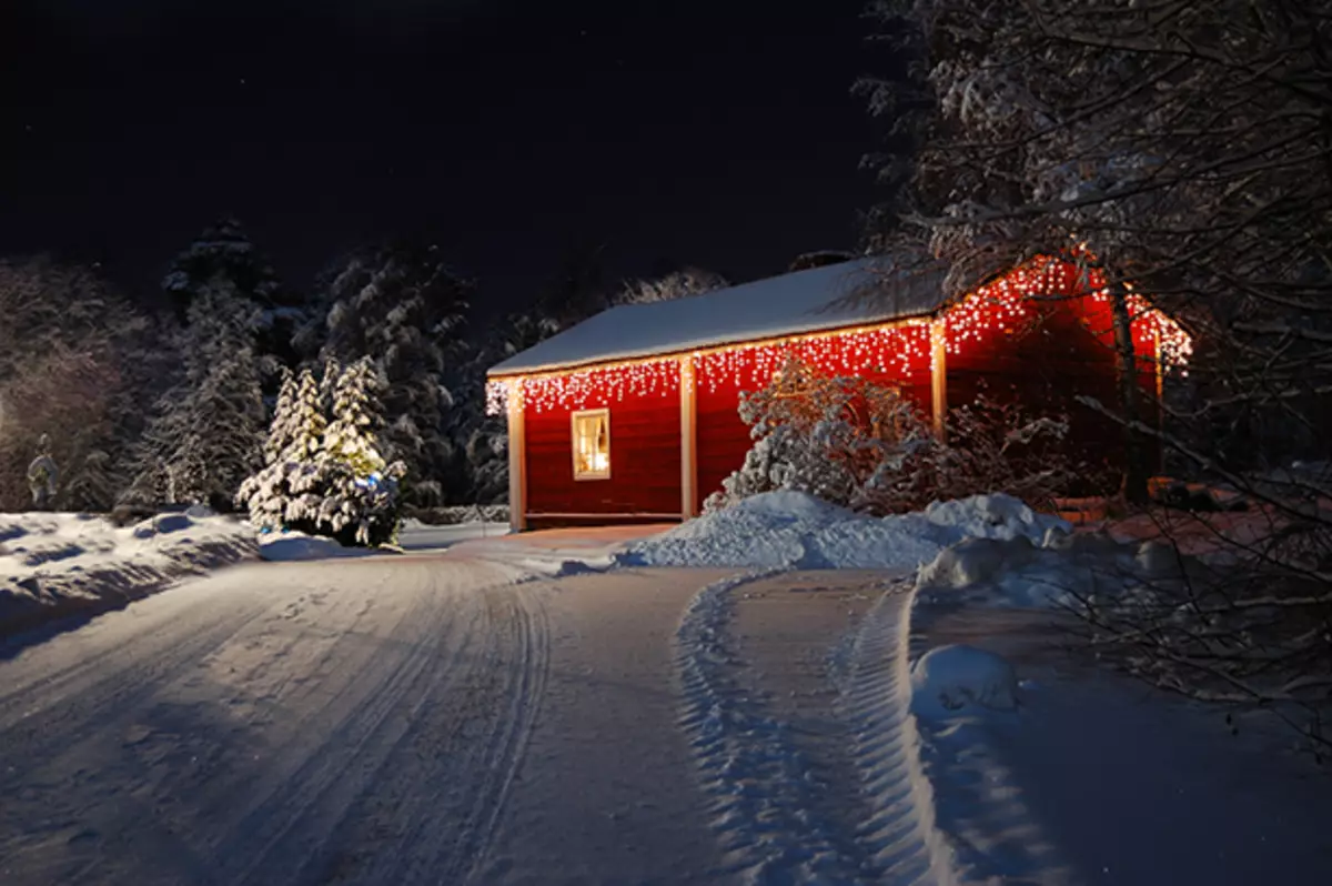 Neues Jahr in einer Schneeverwehung oder einer Ode-Dacha 38173_2