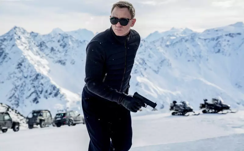 Frame van de nieuwe film over Bond