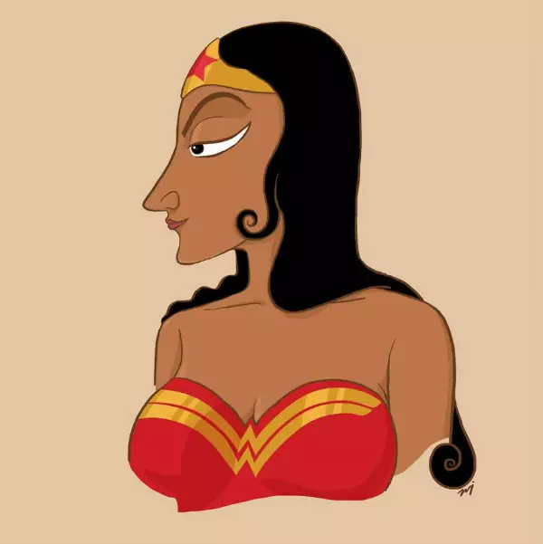 Superheroes in Bollywood. Wonder Woman