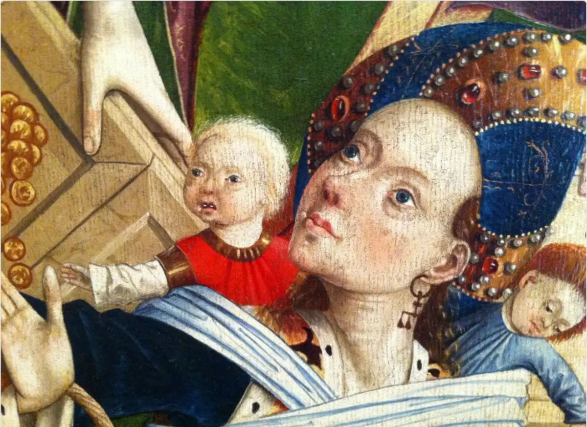 Дети ренессанса. Дети на средневековых картинах. Уродливые младенцы эпохи Возрождения. Странные средневековые картины. Страдающее средневековье младенец.