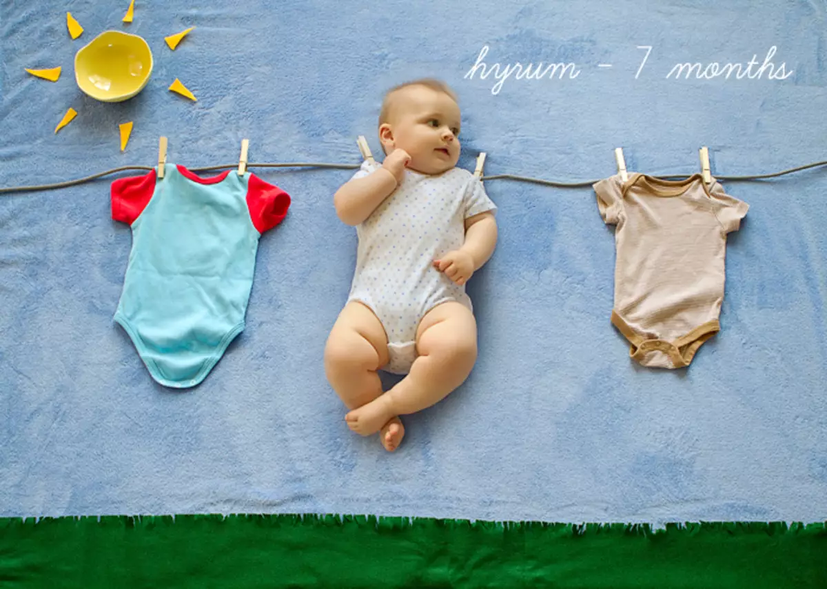 фото новорожденных детей по месяцам идеи мальчиков