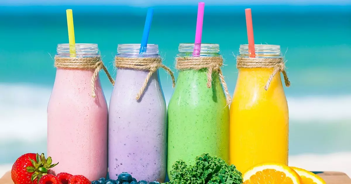 Smoothies nấu ăn nhanh chóng: các công thức nấu ăn bất thường nhất và kết hợp thị hiếu